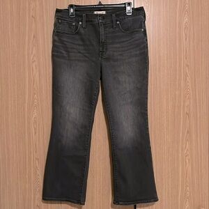 Madewell Kick Out Crop Jeans, Size 31
